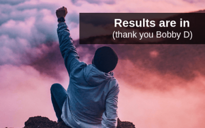 Test Results – (thank you Bobby D)