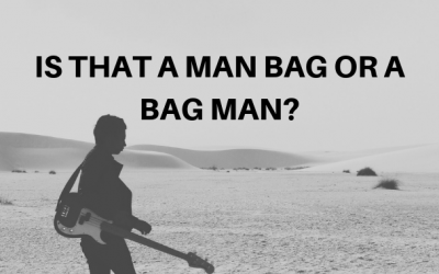 Is that a bag man or a man bag man?